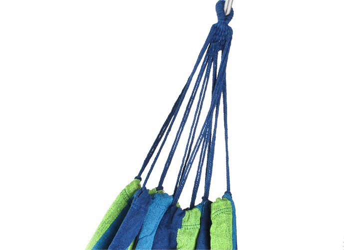 Bekväm Hängmatta 240 × 150 cm – Idealisk för Terrass, Camping & Resa
