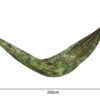 Camouflage hängmatta med integrerat myggnät – perfekt för camping & äventyr