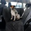Skydd till bilsätet för husdjur – universalmodell med fickor