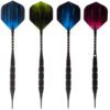 Komplett dartset med 12 pilar och tillbehör