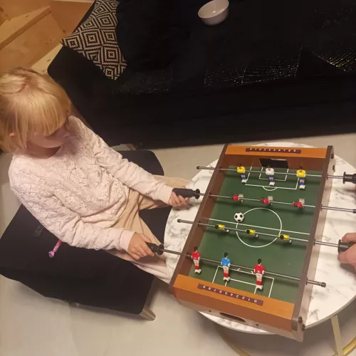 Fotbollsbord för 12 spelare