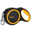 Hundkoppel 5 m – starkt flexikoppel med säker låsmekanism