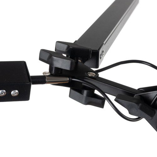 Flexibel LED-klämlampa – dubbla ljuskällor för skrivbord