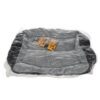 Mysig hund- och kattsäng – grå 60 × 45 cm