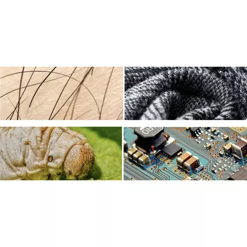 Digitalt mikroskop 1600x med USB-anslutning – 2 Mpix kamera, LED-ljus, foto- och videofunktion