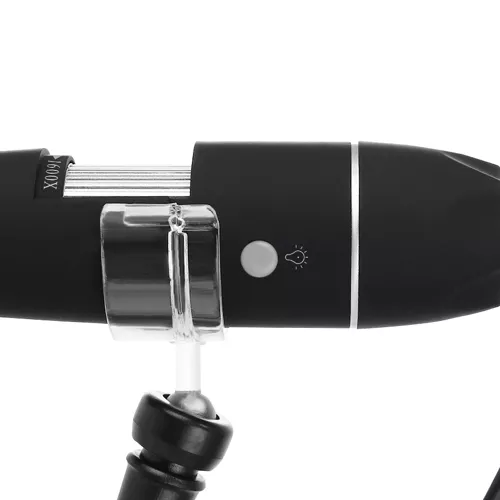 Digitalt mikroskop 1600x med USB-anslutning – 2 Mpix kamera, LED-ljus, foto- och videofunktion