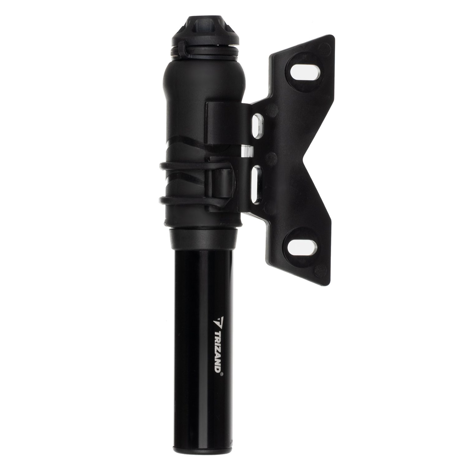 Liten och kraftfull handpump – aluminium, 7 bar, inkl. ramfäste