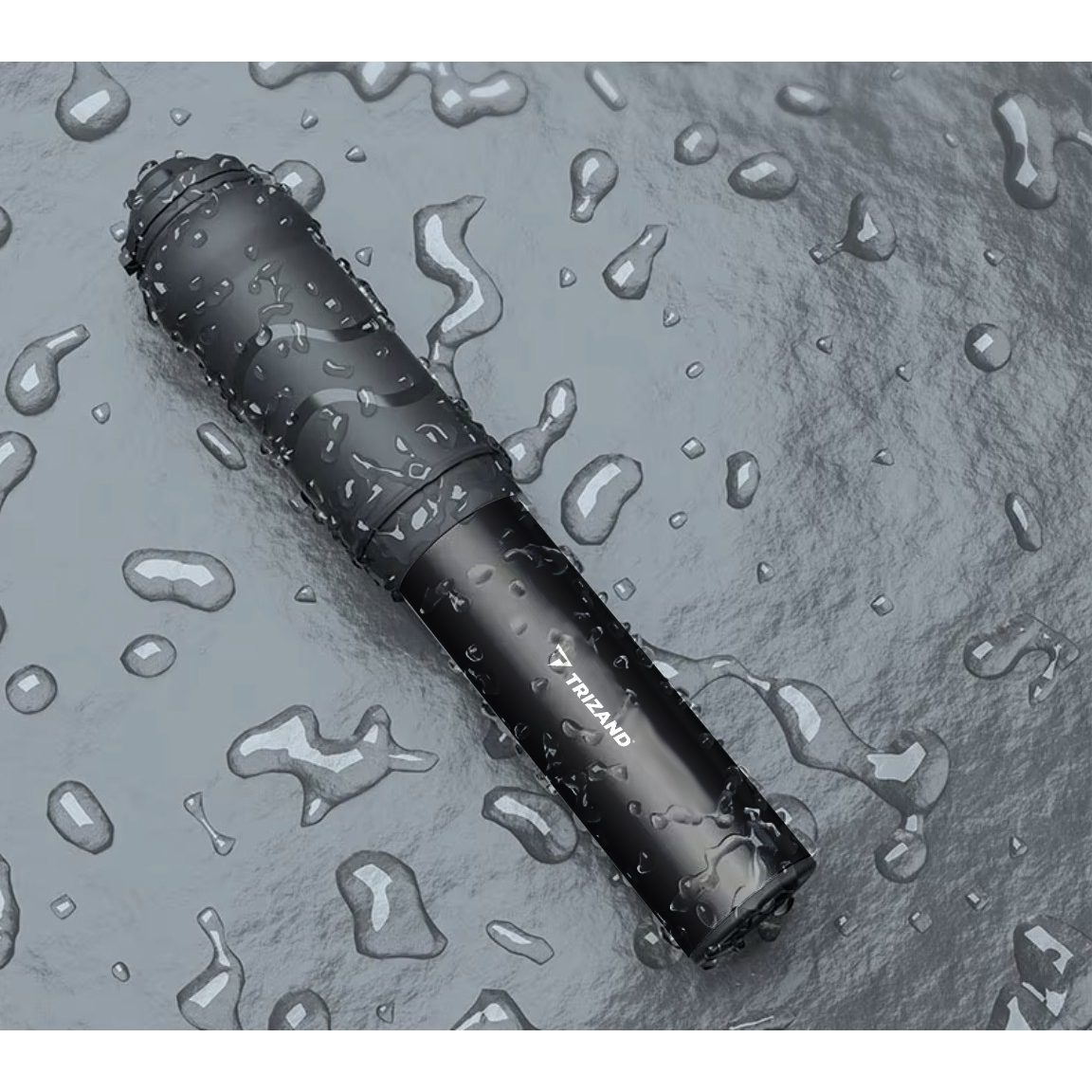 Liten och kraftfull handpump – aluminium, 7 bar, inkl. ramfäste