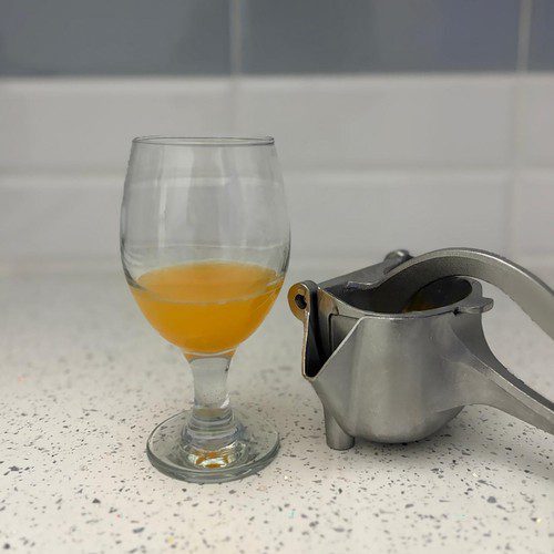 Manuell citruspress – handtryckt juicepress för citron & apelsin