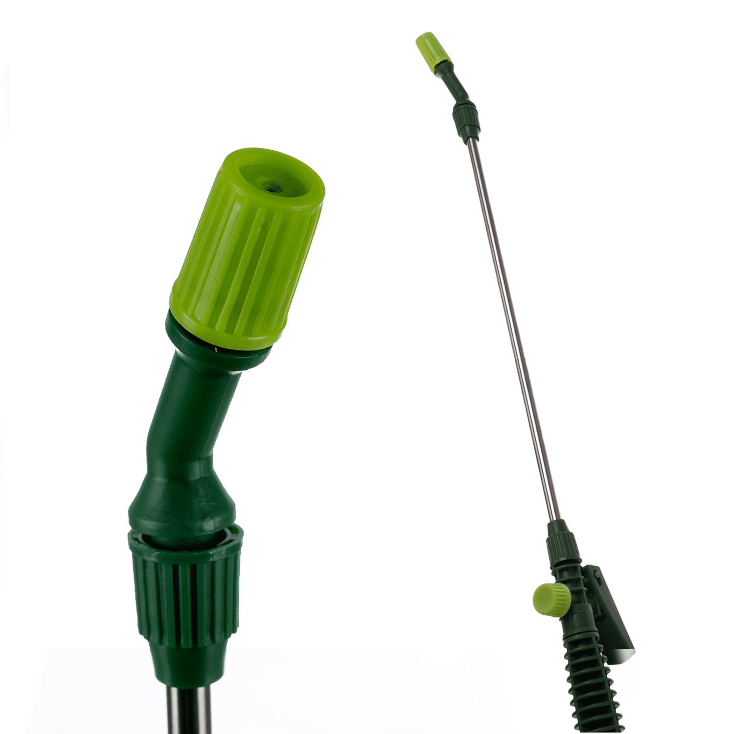 Handhållen trädgårdsspruta 8 L – lång lans, 140 cm räckvidd, slang & axelrem