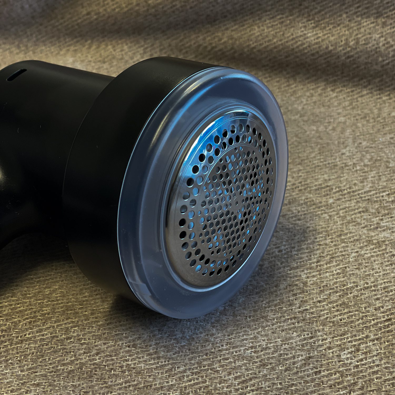 2-i-1 luddrakapparat och textilborste – elektrisk, trådlös, kraftfull och utrustad med 4 rostfria blad + tillbehör