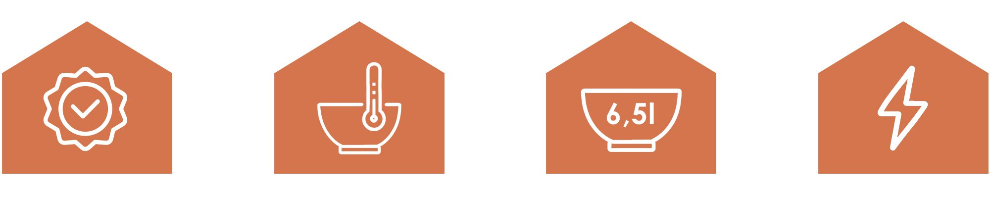 Planetarisk 6,2 L Köksmaskin med Värmeskål, Touchdisplay & 3 Praktiska Tillbehör