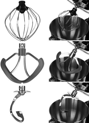 Köksmaskin 6,2 liter – 2200W matberedare inklusive tillbehör