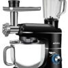 Multifunktionell Köksmaskin 3-i-1 – 2200 W Planetmixer med Köttkvarn & Mixer, 6,2 L Skål