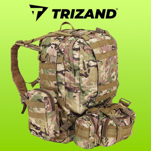 Militär Tactical Ryggsäck 45L – slitstark camping- och friluftsryggsäck