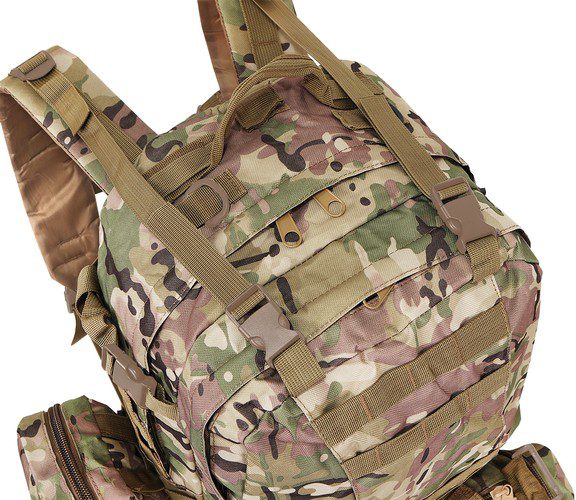 Militär Tactical Ryggsäck 45L – slitstark camping- och friluftsryggsäck
