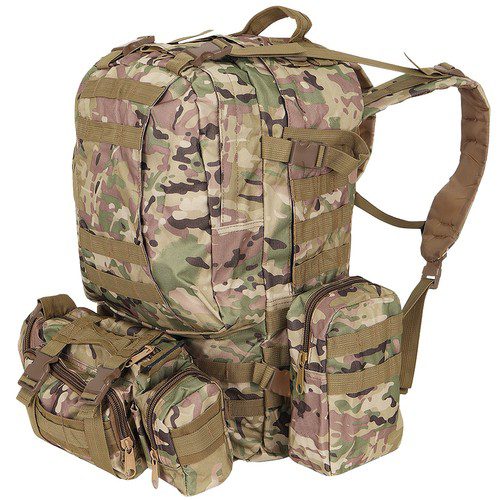Militär Tactical Ryggsäck 45L – slitstark camping- och friluftsryggsäck