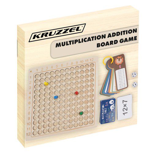 Multiplikationsspel 12×12 – pedagogiskt brädspel