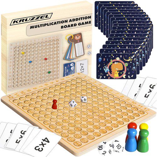 Multiplikationsspel 12×12 – pedagogiskt brädspel