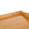Bambu frukostbricka med fällbara ben – 73 × 31 × 21 cm