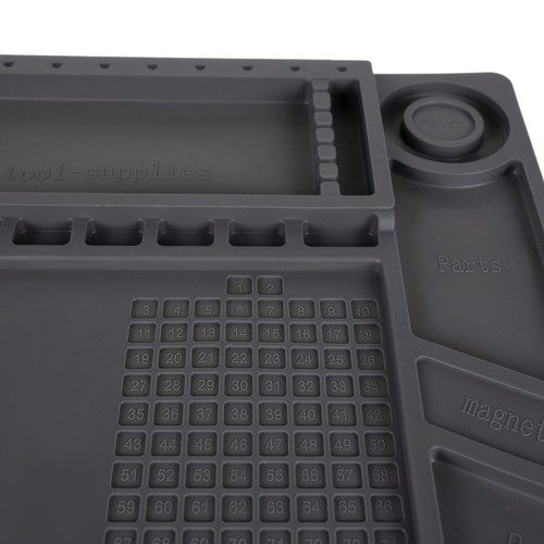 Silikonmatta 30×40 cm – värmetålig reparationsmatta för elektronik