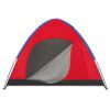 Lätt och kompakt 4-personerstält – vattentätt campingtält med myggnät och praktisk bärväska