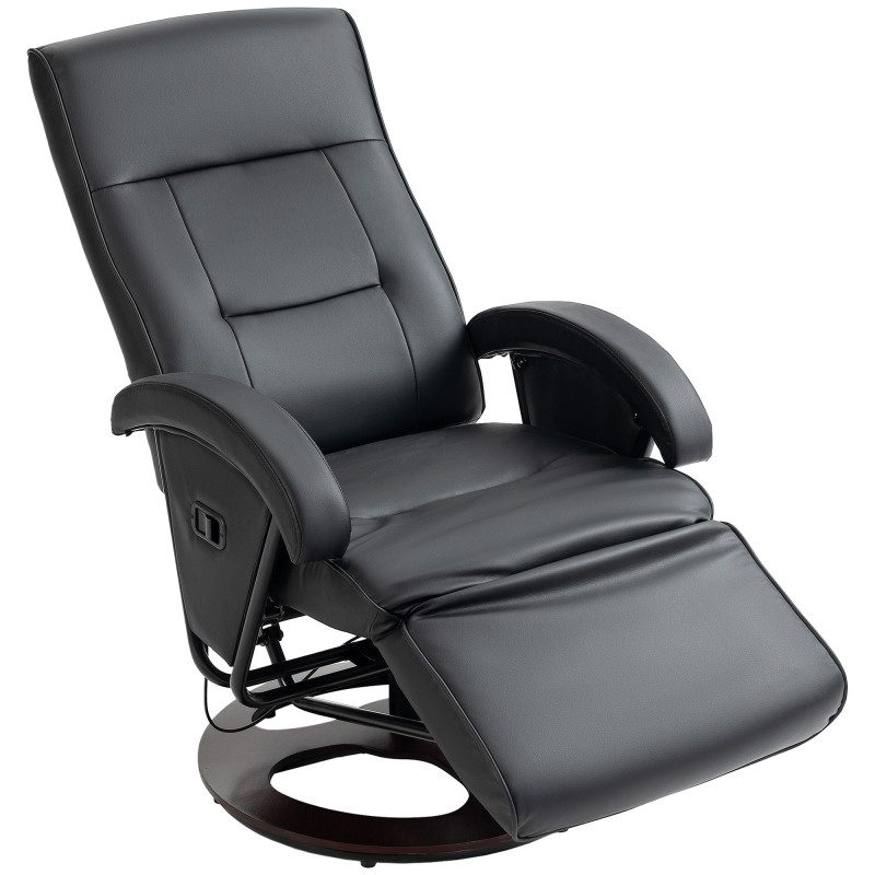 Relax Fåtölj med 135° Lutning och Fotstöd
