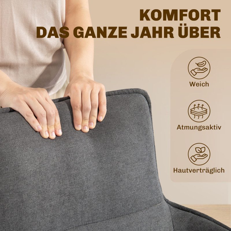 Matstolar 2-pack Mörkgrå Sammet – Vridbara & Bekväma - Bild 7