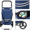 Shoppingvagn 3-i-1 med Kylfack/Kylväska 35 Liter – Blå