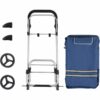 Shoppingvagn 3-i-1 med Kylfack/Kylväska 35 Liter – Blå