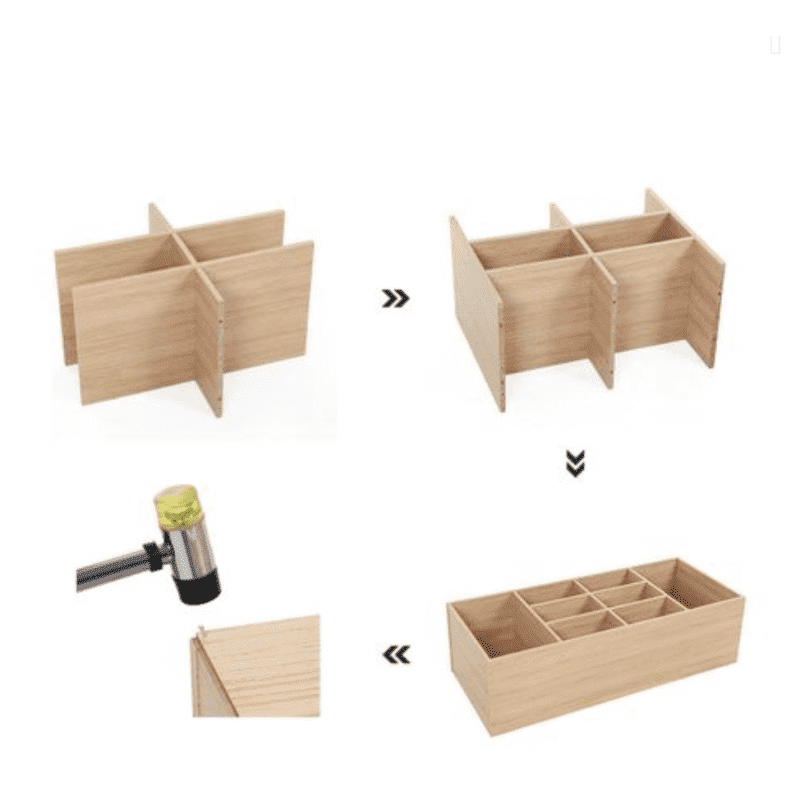 Skobänk i Ek-Grå – 104 x 30 x 48 cm med Skoförvaring