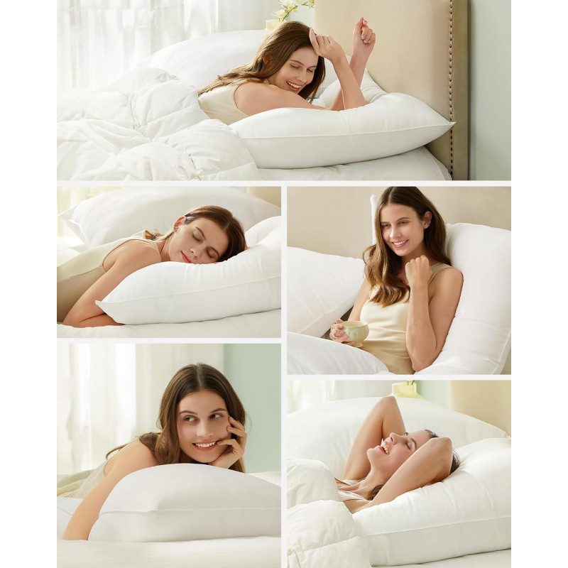 Sovkudde 80 × 80 cm i fiber, 1500 g fyllning