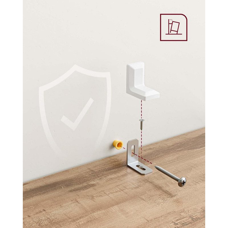 Steghylla med 10 förvaringsfack som rumsavdelare – karamellbrun, 129,5 × 29 × 129,5 cm