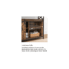 TV-bänk i industriell rustik design – vintage brun/svart, 147×40×76 cm