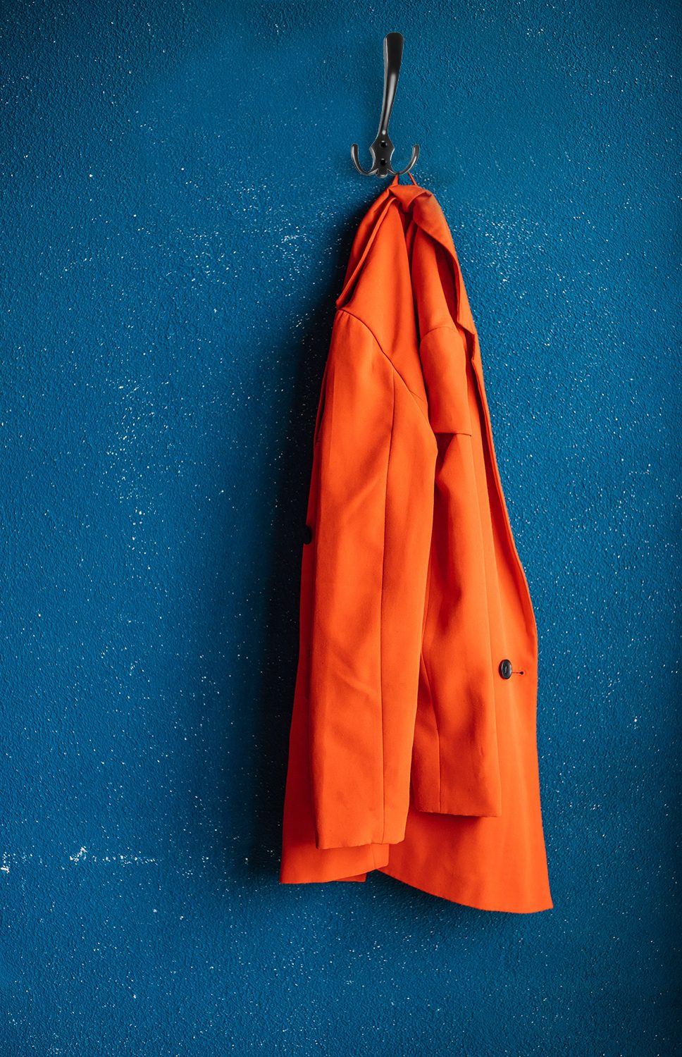 Väggkrokar 5-pack i metall – klädhängare med 15 krokar totalt